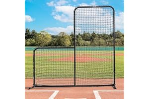 FORTRESS Baseball Pitcher’s Screens – 7ft x 7ft Baseball Pitching Screen Pitcher L-Screen – Portable, Regulation, Professional [Net World Sports]