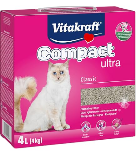 3 Pakete+ COSHIDA Ultra Katzenstreu Wei, 18 Liter , Klmpchenbildend, mit  frischen Duft : Amazon.de: Haustier