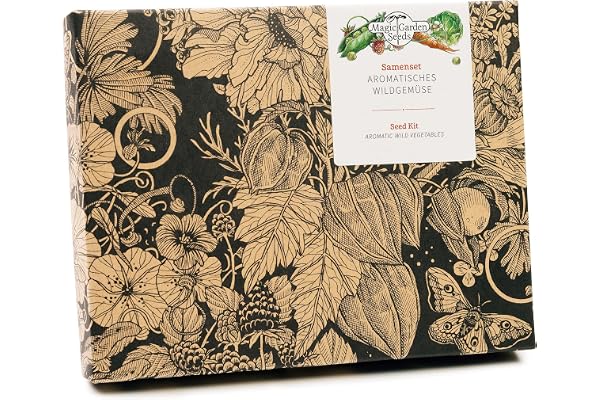 Les légumes sauvages - Coffret cadeau de semences avec 8 espèces plutôt inconnues pour le jardin