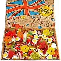 Pick & Mix Sweets Gift Box - Birthday Gift for Him Her Christmas Stocking Filler - 850g Pick and Mix Sweets Bulk - Awesome Se