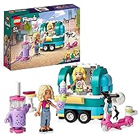 LEGO 41733 Friends Bubble-Tea-Mobil, Spielzeug-Roller mit Mini-Puppen der Charaktere aus 2023, Spielzeug für Mädchen und Jung