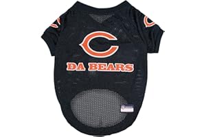 Pets First CHI-4000-MD Chicago Bears Raglan Jersey