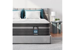 TeQsli Gel Individually Pocket Sprung Double Mattress 4FT6 with Breathable Soft Fabric, 10 Inch Hybrid Mattress Double for Pressure & Back Pain Relief, Medium Firm Mattress in a Box 135x190x25cm