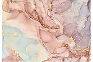 WALLARENA Carta Da Parati Fotografica Marmo Effetto Pietra Glamour Astratta Rosa - Include Colla - Moderna Design Carta per Pareti Soggiorno Camera Da Letto Fotomurali In Tessuto Non Tessuto TNT (312x219 cm)