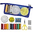 Akiara® Needle and Thread Small Sewing Kit for Home and Travel Sewing Kit Repair Set Sewing Kits Random Color
