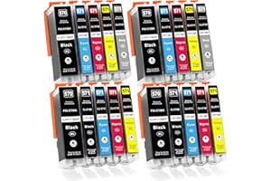 Supply Guy 20 XL kartridże z czipem kompatybilne z Canon PGI-570 CLI-571 MG7700 MG7750 MG7751 MG7752 MG7753 TS8000 TS8050 TS8051 TS8052 TS8053 TS9000 TS9050 TS9055