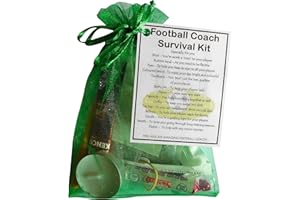 SMILE GIFTS UK Football Coach Survival Kit Gift (Great present for Christmas, end of year or just because.) Football Coach gift, gift for Football Coach, thank you gift for Football Coach