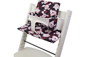 BABYS-DREAMS Cuscini per seggiolone per bambini Stokke Tripp Trapp, cuscini sostitutivi, 20 colori a scelta, 2 pezzi