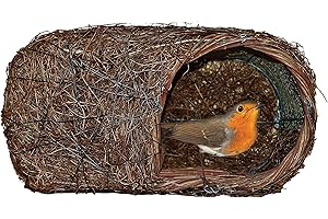 Wildlife World Simon King Brushwood Nester Bird Habitat Roosting Pocket, Brown