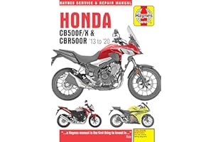HAYNES Honda Cb500f/X & Cbr500r '13 to ' 20