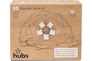 HUBS Kit per cupola geodetica [lingua italiana non garantita]