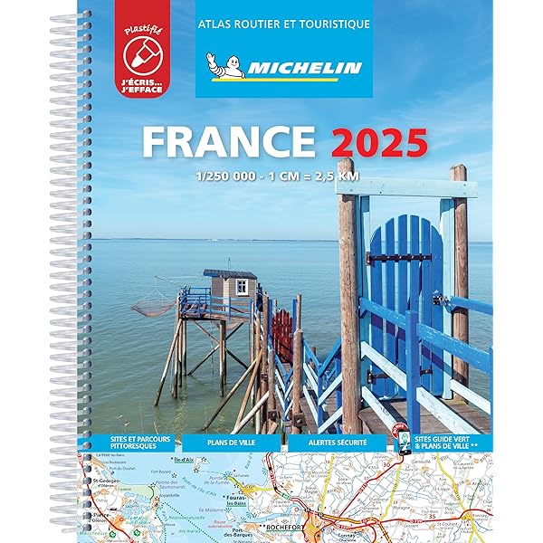 France - Mini Atlas: Mini Atlas Spiral (Michelin Road Atlases