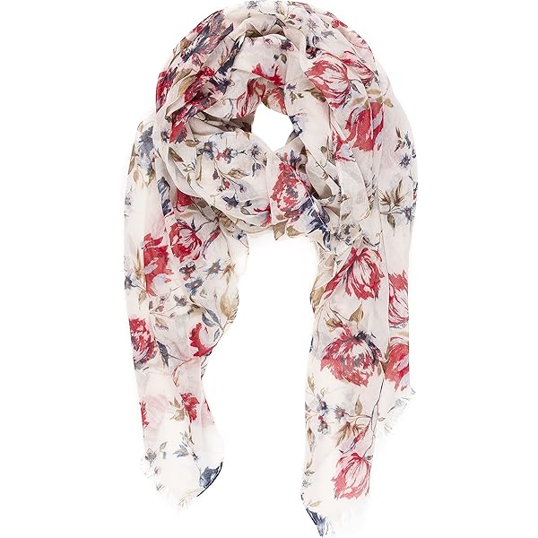 Foulard Donna MELIFLUOS DESIGNED IN SPAIN Sciarpe Foulard Sciarpa Donna Sciarpe Stampate Design Spagnolo 100% Viscosa (P077-4 Foulard Donna Seta Firmati