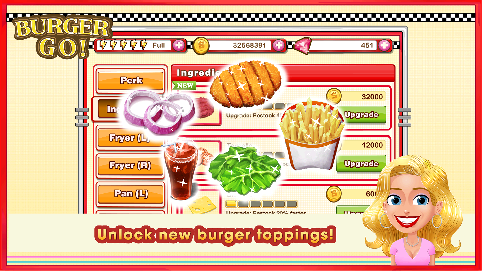 Burger Go Fun Time Management Cooking Game Amazon.co.uk Appstore