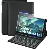 EasyAcc Keyboard Case for Samsung Galaxy Tab A11 Plus / A9 Plus 11 Inch | Case with Removable Bluetooth Keyboard for 11 Inche