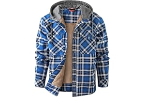 Mr.Stream Męska kurtka zimowa z kapturem, kurtka polarowa, kurtka robocza, ciepła bluza z kapturem, kurtka z kapturem, parka z kieszeniami