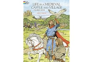 Life in a Medieval Castle Coloring Book (Dover History Coloring Book)