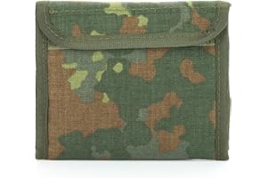 Zentauron EDC Geldbörse aus Cordura mit Klettverschluss Geldscheinfach, Kleingeldfach, 6 Kartenfächer in Camouflage und militärische Farben Made in Germany