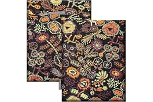 MoKo 6-7" Embroidered Daisy Padded eReader Sleeve Tablet Bag Pouch for Paperwhite 11th/10th Gen, 7" eReader Colorsoft Signature Edition 2024, Voyage/Kobo, Black Yellow Flowers