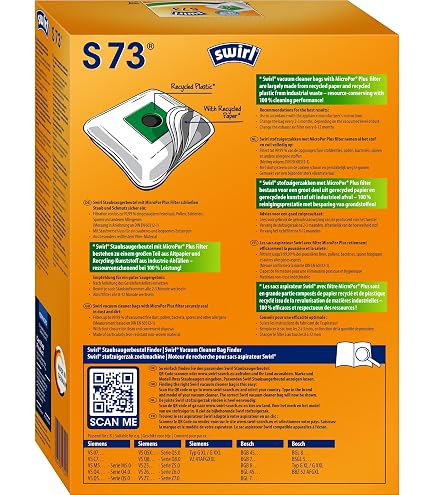 rs-products I 10x Staubsaugerbeutel Ersatz für/ähnlich zu ROSSMANN (MI2)