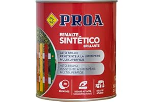 Esmalte sintético brillante Proa. Azul Eléctrico RAL 5010. 750 ML