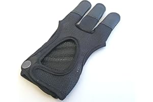 starlingukpk Guantes de tiro con arco de malla de calidad. Guantes de tiro con arco.