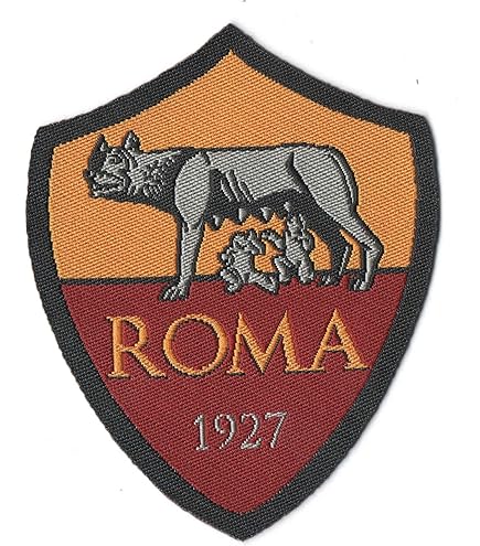 Autocollant Vintage AS Rome – Sticker Scudetto Années 80 – Italie