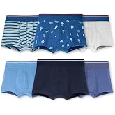 ARIEL Boy's Cotton Multicolor Briefs (Pack of 6)