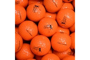 Links Choice Orange - 24 Palline da Golf di Colore Arancione Unisex Adulto