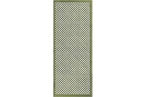 DISEÑOS Y FABRICADOS EN MADERA Celosía De Madera Tratada para Decoración De Terrazas, Jardines y Exteriores (228x92 cm)