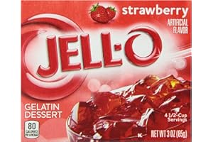 Jell-O Strawberry Gelatin Dessert 85g
