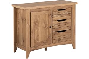 BELIANI Credenza in color legno chiaro Agora