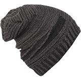 FabSeasons Cotton Beanie With Studs & Faux Fur Lining - Warm Winter Hat For Men & Women - View #4