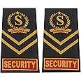 Quality Fab Security Guard Shoulder Flap 2 Pairs Multicolour