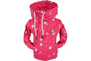 VIN TE SEZON Kinder Kapuzenpullover Mädchen Sweatshirt Hoodie Warmer Fleece Pulli Unicorn Einhorn Anker 86-116