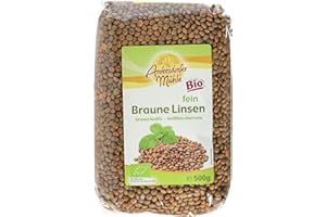 Antersdorfer Mühle Braune Linsen, 3er Pack (3 x 500 g)
