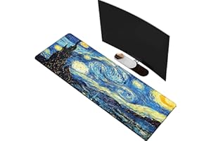 Cacoy Tappetino Mouse Gaming, 1200x400 mm XXL Grande Tappetini per il Mouse - Antiscivolo Tappetino Scrivania Supporto per Computer, PC e Laptop