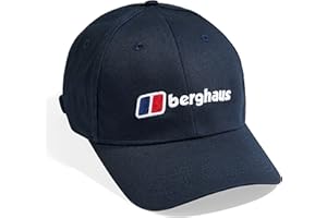Berghaus Men's Logo Recognition Baseball Cap | Snap Adjuster, Grey, One Size