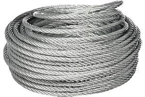 Britools Câble acier galvanisé, argent, M86128G