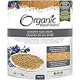 Organic Traditions Golden Flax Seeds | 454 g | High in Omega-3 | Rich in Magnesium & Iron | High Source of Fiber