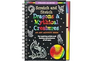 Scratch & Sketch Dragons & Mythical Creatures (Trace Along)