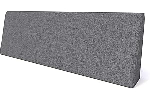 ‎PILLOWS24 Pillows24 Palettenkissen Palettenauflage Polster für Europaletten Hochwertige Palettenpolster Palettensofa Indoor & Outdoor (Rückenkissen 120 x 40 x 20/10, DunkelGrau)