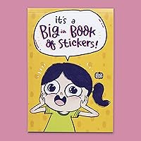 Alicia Souza Big Book of Stickers | 12 Pages of Stickers | Approx 420 Stickers Total | for Laptops, Notebooks