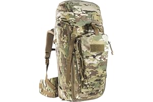 Tasmanian Tiger TT Modular Pack 45+ Sac à Dos Militaire Tactique Modulaire de Randonée avec Un Volume de 50 litres pour Le Trekking Camping Voyage 50L verrouillables