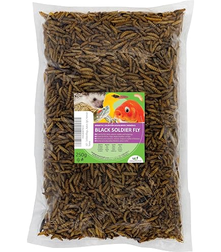 UGF - Larve Di Mosca Da Soldato Secchi Da 500 Millilitri Secchi - 75g - 9
