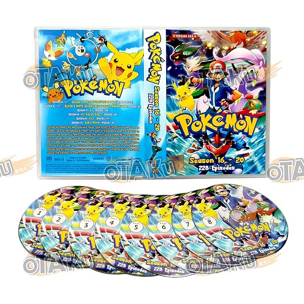 アニメ　ポケットモンスター　 DVDBOX　台湾・中国語版7点セット アニメ ポケットモンスター DVDBOX 台湾・中国語版7点セット アニメ