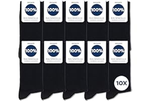 Occulto Herren 100% Baumwolle Socken 10-20er Pack (Modell: Ingo)