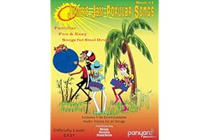 Panyard JJ5505 Jumbie Jam Popular Songbook 1 for Steel Pan Book