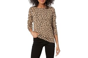 Amazon Essentials Femme Pull Col Rond Léger À Manches Longues (Grandes Tailles Disponibles)