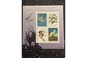 Timbre France 1995. Bloc 18 avec Nos 2929a à 2932a. 0iseaux